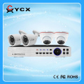 Infrared Technology and Bullet Camera Style cheap cctv camera kit